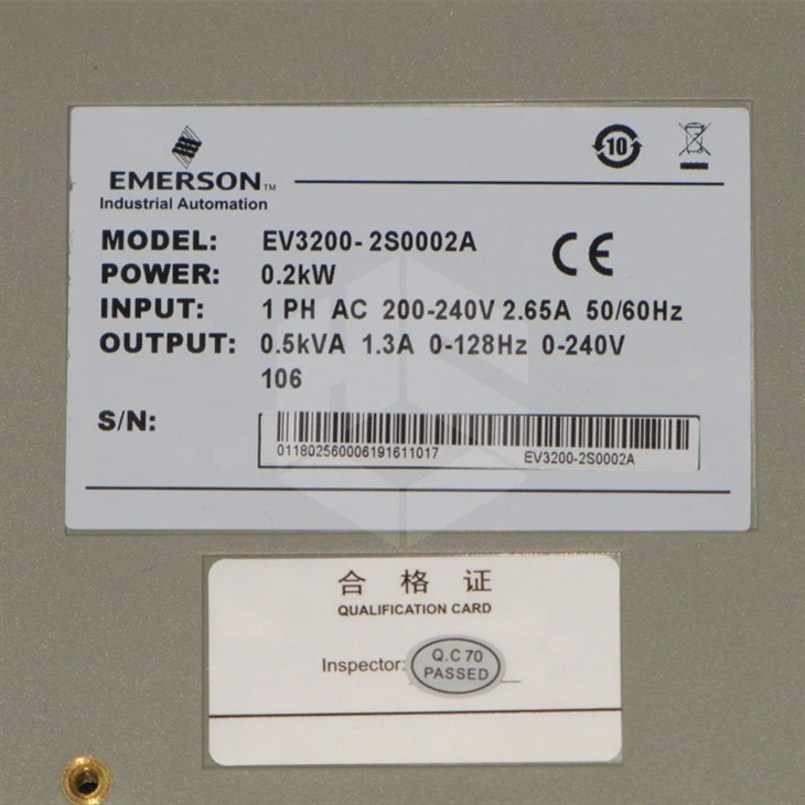 EMERSON Elevator Inverter EV3200-2S0002S